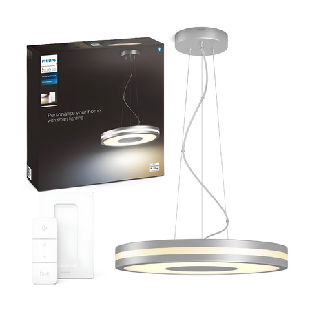 Lampa Sufitowa Wisząca LED BEING 25W CCT PHILIPS HUE Bluetooth + Przełącznik Dimmer Switch