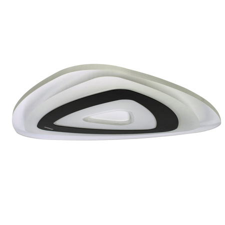 Plafon natynkowy VOLTA 38W LED + PILOT Trójkątny Niereguralny Kształt ML106 Milagro Metal + Akryl