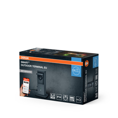 Słupek Zasilający Wzmacniacz Sygnału Zewnętrzny Osram SMART+ WiFi