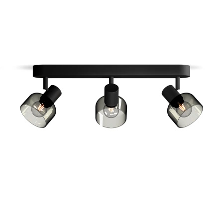 Lampa Sufitowa Reflektor 3x E14 Czarna Sleet Philips