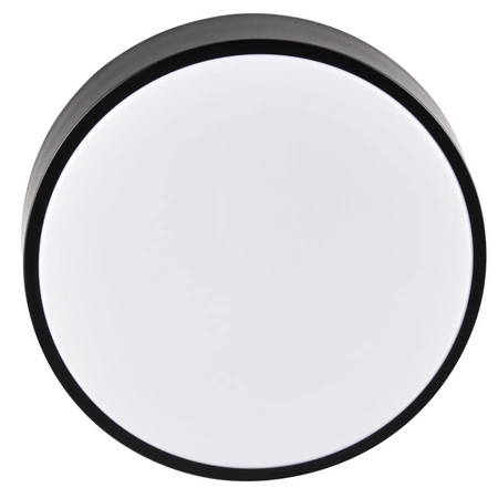 Plafon RENE 28 oprawa lampa sufitowa LED 15W GOLDLUX CZARNY 900lm 4000K