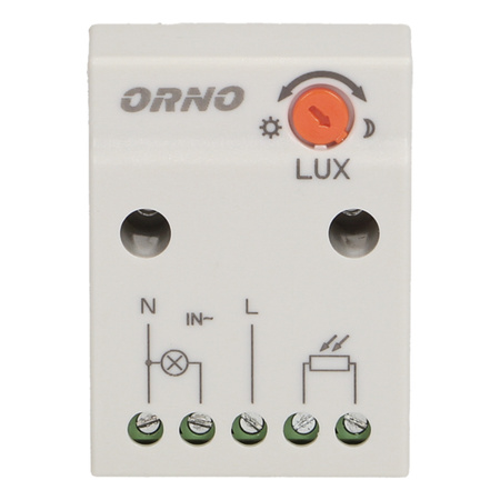 Czujnik Zmierzchowy Z Hermetyczną Zewnętrzną Sondą 2300W IP65 Biały ORNO