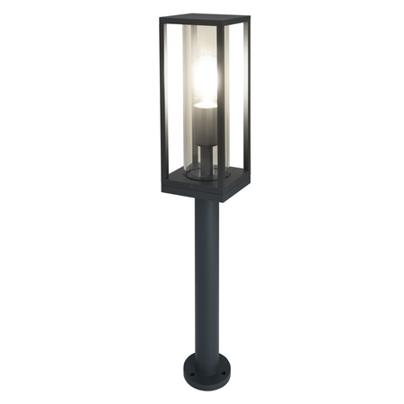 Lampa Ogrodowa Zewnętrzna Stojąca Słupek E27 60cm IP44 Szary Endura Ledvance