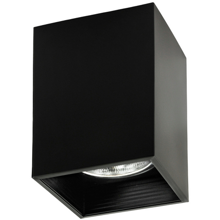 Oprawa Sufitowa Natynkowa Kwadratowa JUPITER K11 DOWNLIGHT E27 Czarna
