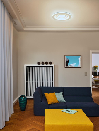 Lampa Sufitowa Plafon LED Oprawa Oświetleniowa 42W 50.5cm 2400lm Ozdobna Okrągła Biała LEDVANCE