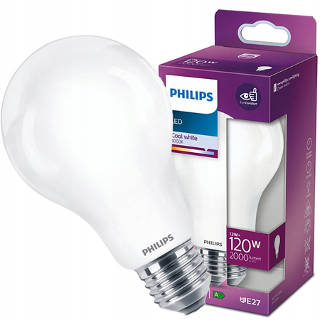 Żarówka LED E27 A67 13W = 120W 2000lm 4000K Neutralna FILAMENT LED Classic Philips
