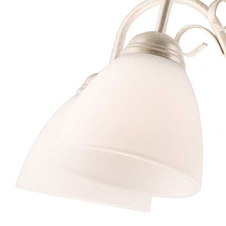 Lampa Wisząca Sufitowa ADELLE 3xE27 Biała Klasyczna LM-3.6 Lamkur