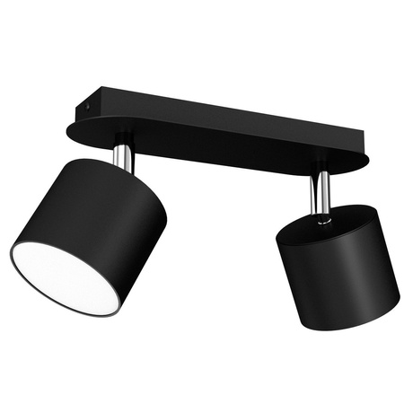 Lampa Sufitowa DIXIE Czarna 2xGX53 Ruchoma Milagro