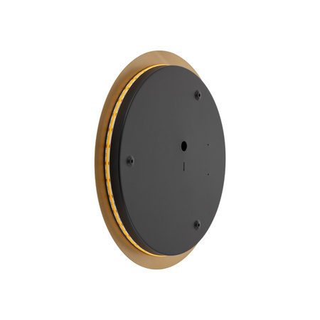 Kinkiet Ścienny Lampa Natynkowa LED 13W 160lm 3000K Ciepła Złota Nowoczesna RING LED L 10351 Nowodvorski