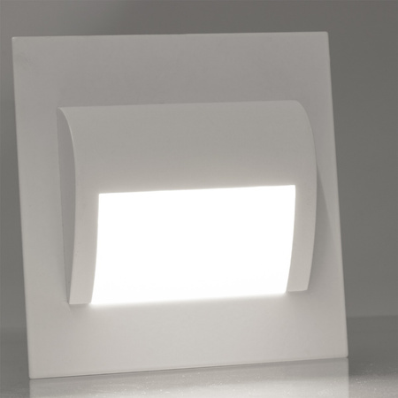 Oprawa schodowa Decorus 9 LED 1,2W biała PROVERO zimna