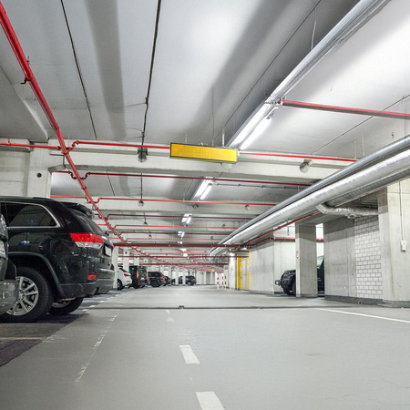 Oprawa Hermetyczna Pyłoszczelna 120cm 2x T8 G13 IP65 + 2x Świetlówki LED 18W