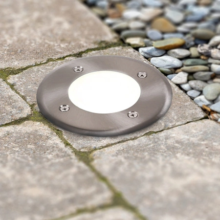 Oprawa Najazdowa LED 3W 300lm 4000K Neutralna 120° Srebrna IP67 MIVO Sanico Goldlux