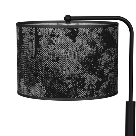 Lampka Biurkowa Stołowa LED SATINO Srebrna 1xE27 Milagro