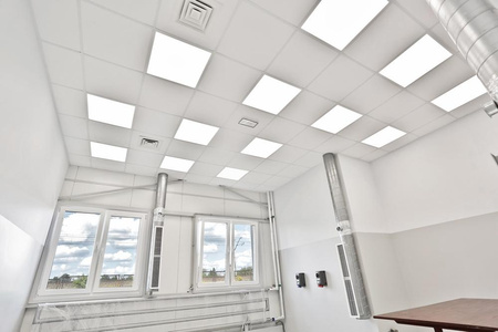 Panel LED Oprawa Biurowa Lampa Sufitowa 33W 3630lm 6500K Zimna Ściemnialna Natynkowa Podtynkowa Biały 60x60cm UGR19 Compact Ledvance