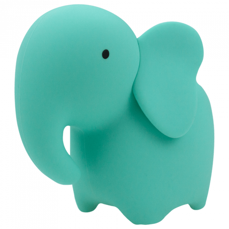 Lampka Nocna Dziecięca LED 1W 6000K Zimna Akumulatorowa 500mAh turkusowy SŁOŃ MARY'S