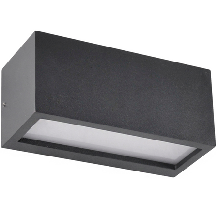 Lampa Ogrodowa Kinkiet Elewacyjny TOKIO E27 IP54 Czarna GOLDLUX (Polux)