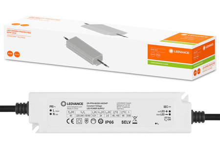 Zasilacz Stałonapięciowy Hermetyczny do Taśm LED 60W 24V DC IP66 Ledvance