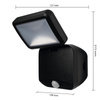 Naświetlacz LED Reflektor Bateryjny 4W 260lm 4000K IP54 Czarny Z Czujnikiem Ruchu i Zmierzchu Spotlight Osram