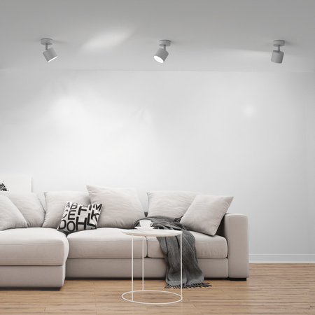 Lampa Ścienna Kinkiet DIXIE Biała 1xGX53 Milagro