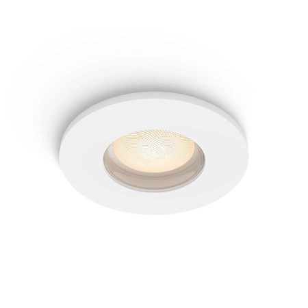 Oprawa Podtynkowa Wpuszczana LED Hermetyczna IP44 Łazienkowa 4.2W 400lm IP44 White Ambiance TW Biała Inteligentna SMART Zigbee Bluetooth Adore Philips HUE