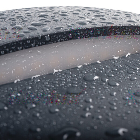 Lampa Ogrodowa Zewnętrzna Elewacyjna DULI LED 4W 4000K IP54 Natynkowa Okrągła Grafitowa Kanlux