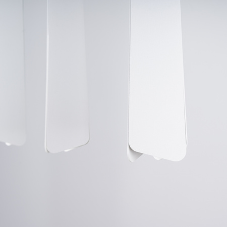 Lampa Sufitowa Wisząca Zwis 3x G9 Żyrandol Tubularna Biała Skandynawska Prysm Sollux