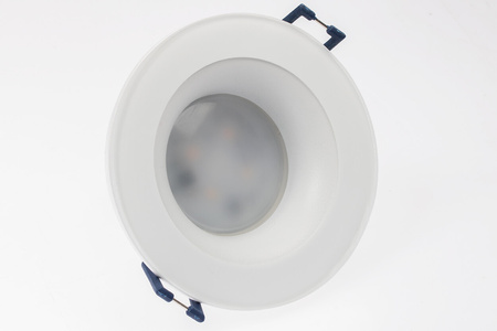 Oprawa HALOGENOWA AQUA Podtynkowa Stała Okrągła Biała GU10 IP44