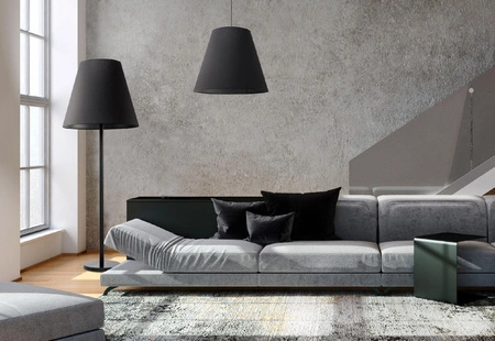 Lampa Sufitowa Wisząca 3x E27 Czarna Nowoczesna MOSS 9737 Nowodvorski