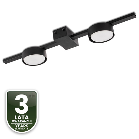 Lampa Sufitowa OVILO Oprawa Halogenowa LED 2x GX53 Reflektor Ścienna LUMILED