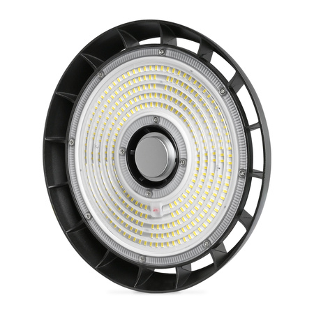Lampa LED Oprawa Przemysłowa High Bay 150W 25000lm 5000K Neutralna 90° Czarna Wisząca IP65 Videx