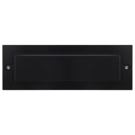 Kinkiet Ogrodowy Elewacyjny Lampa Ścienna LED 6W CZARNA TINA