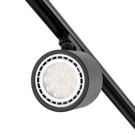 Reflektor szynowy Lampa sufitowa TONI ES111 Ruchomy czarny