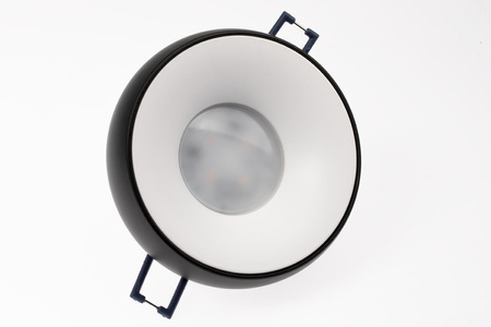 Oprawa HALOGENOWA COLOSEUM Podtynkowa Stała Okrągła Czarna GU10