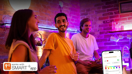 2x Lampa LED Biurkowa Gamingowa RGB + TW 28cm Light Bar Inteligentna Aplikacja SMART+ WiFi Moodlights OSRAM