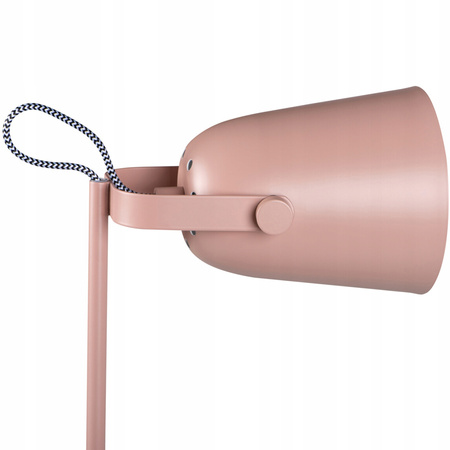 Lampka Biurkowa Stołowa Szkolna Nocna + Organizer Raibo E27 5W Różowa KANLUX