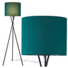 Lampa Podłogowa Stojąca Dekoracyjna E27 Zielony Tekla Sanico Goldlux