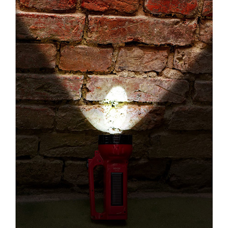 Latarka Akumulatorowa 2w1 400 lm Światło Boczne i Ładowanie Solarne VA0123 VAYOX