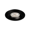 Oprawa sufitowa podtynkowa LIGLO DSO GU10/GU5.3 Okrągła Czarna Matowa KANLUX