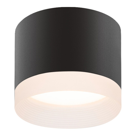 Oprawa Natynkowa SPOT Lampa Sufitowa Punktowa 1x GX53 Czarna Videx