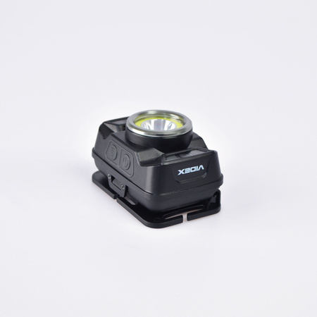 Latarka Czołowa Akumulatorowa LED 5W 410lm 7 Trybów Pracy Sensor Ruchu Micro USB Wodoszczelna IP65 Videx