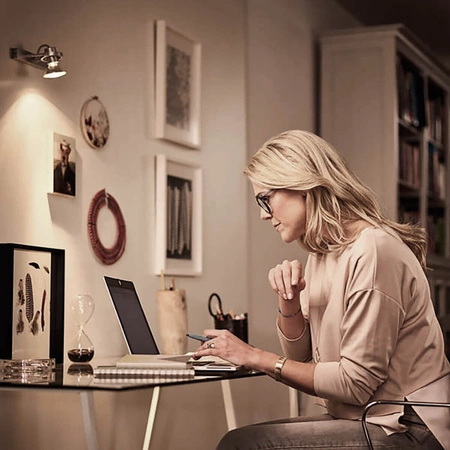 Zestaw 10x Żarówka LED GU10 6W = 50W 580lm 4000K Neutralna 120° Czarna LUMILED