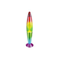 Lampa Stołowa Biurkowa Nocna Dekoracyjna E14 Wielokolorowy Nowoczesny Lollipop Rainbow 7011 Rabalux