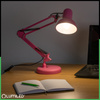 Lampka Biurkowa Kreślarska Stołowa E27 TOBI Różowa Lumiled + uchwyt na blat