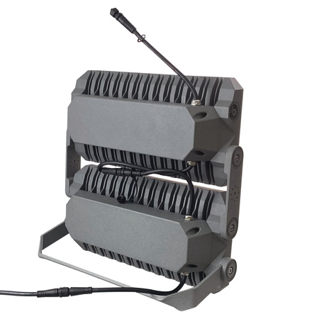 Naświetlacz Halogen LED Lampa 200W 30000lm 4000K Neutralna 60° IP65 IK10 Szary FL Kanlux