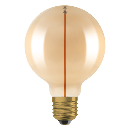 Żarówka LED Dekoracyjna G95 Kula E27 2.2W = 12W 120lm 2700K Ciepła 320° Filament Vintage 1906 Osram