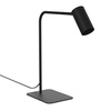 Lampa Stołowa Biurkowa Nocna GU10 Czarna Nowoczesna MONO 7706 Nowodvorski