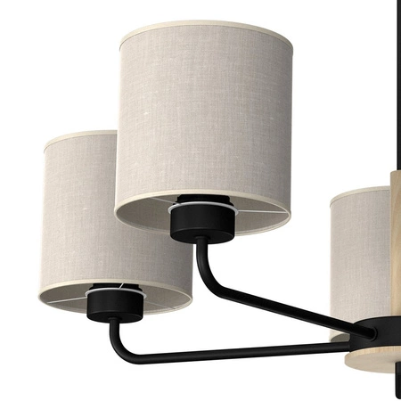 Lampa Sufitowa Żyrandol ATLANTA 5xE27 Milagro