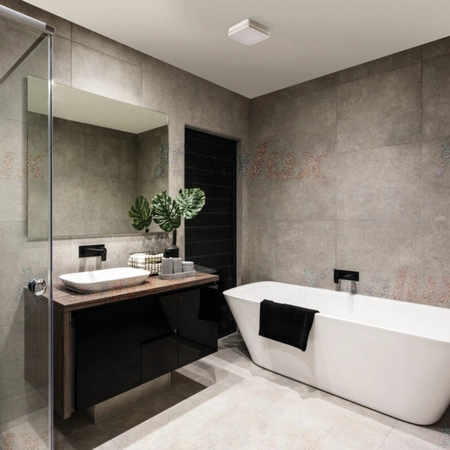 Plafon LED Lampa Ogrodowa Sufitowa z Czujnikiem Ruchu 24W 2060lm 26cm BENO KANLUX