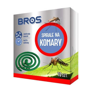 Spirala Owadobójcza Odstraszacz na Komary i Meszki 10 szt BROS 