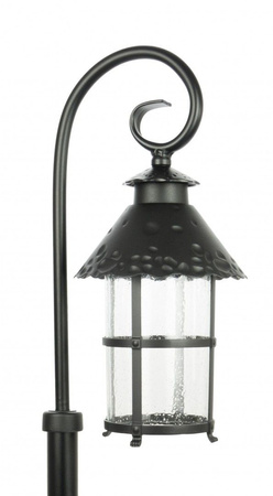 Lampa Ogrodowa Zewnętrzna Słupek LATARNIA E27 Toledo K 5002/3/R 86cm czarny Su-Ma